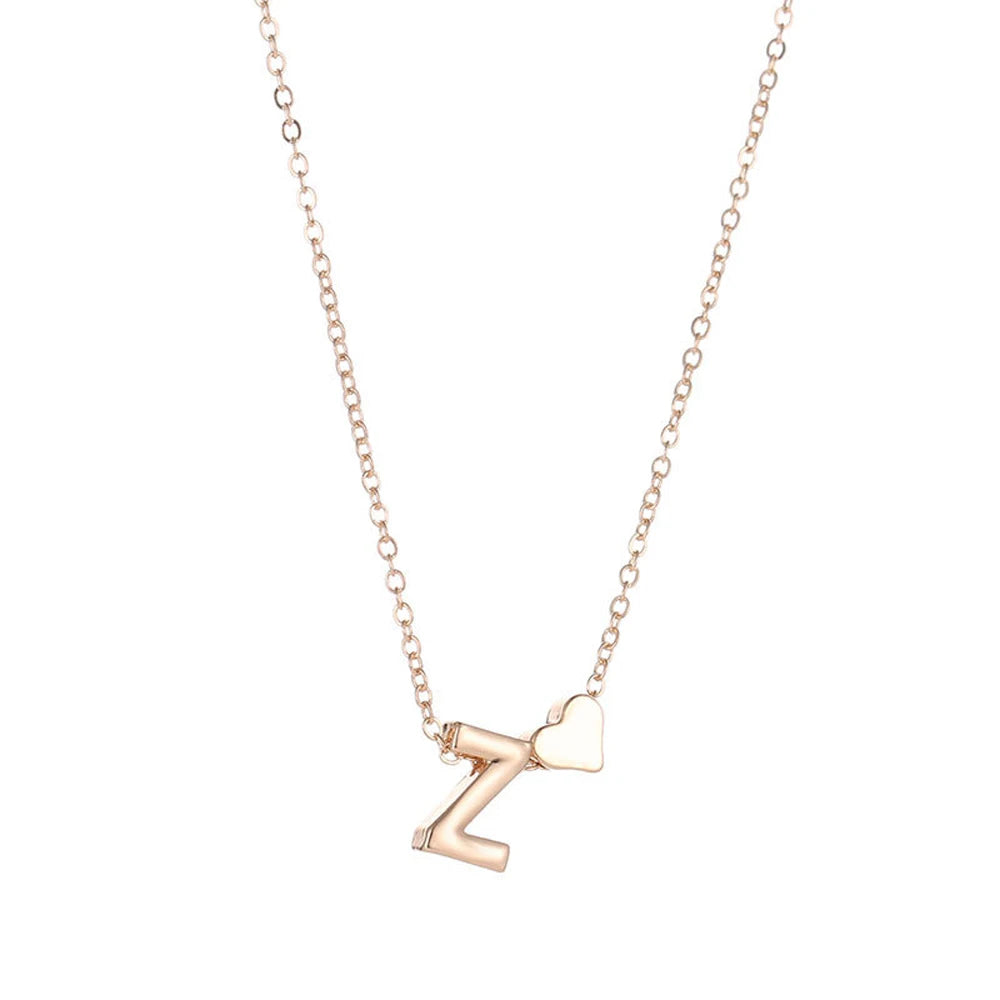 Tiny Heart Initial Necklace:
- Material: Metal (Gold/Silver)
- Style: Dainty
- Type: Choker
- For: Women
- Occasion:Gift