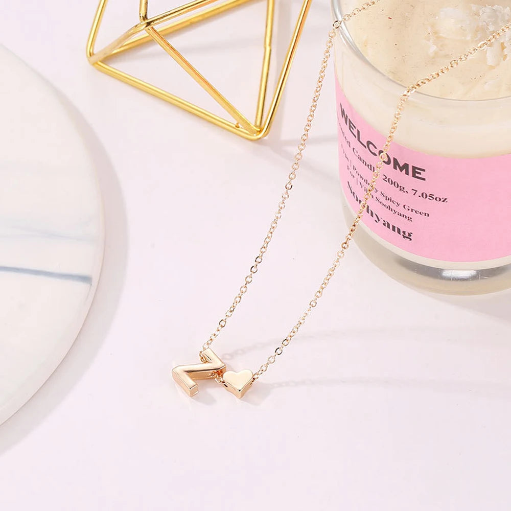 Tiny Heart Initial Necklace:
- Material: Metal (Gold/Silver)
- Style: Dainty
- Type: Choker
- For: Women
- Occasion:Gift