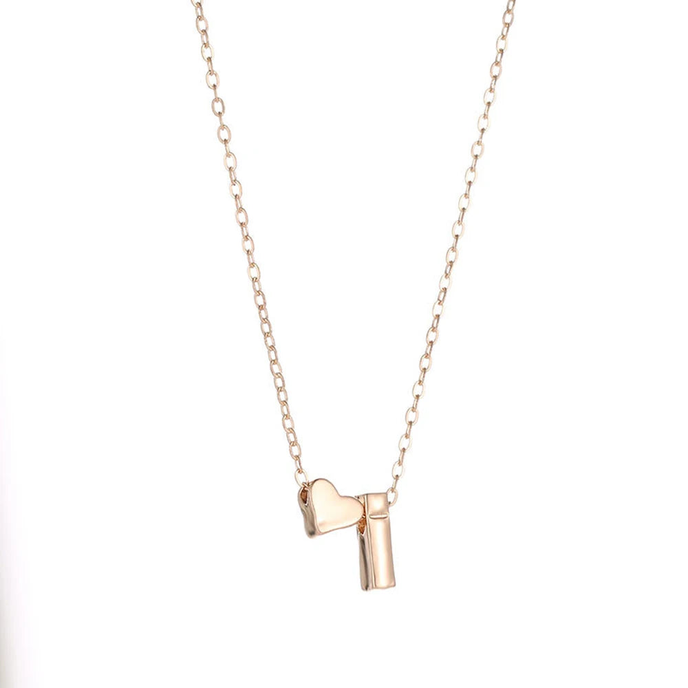 Tiny Heart Initial Necklace:
- Material: Metal (Gold/Silver)
- Style: Dainty
- Type: Choker
- For: Women
- Occasion:Gift