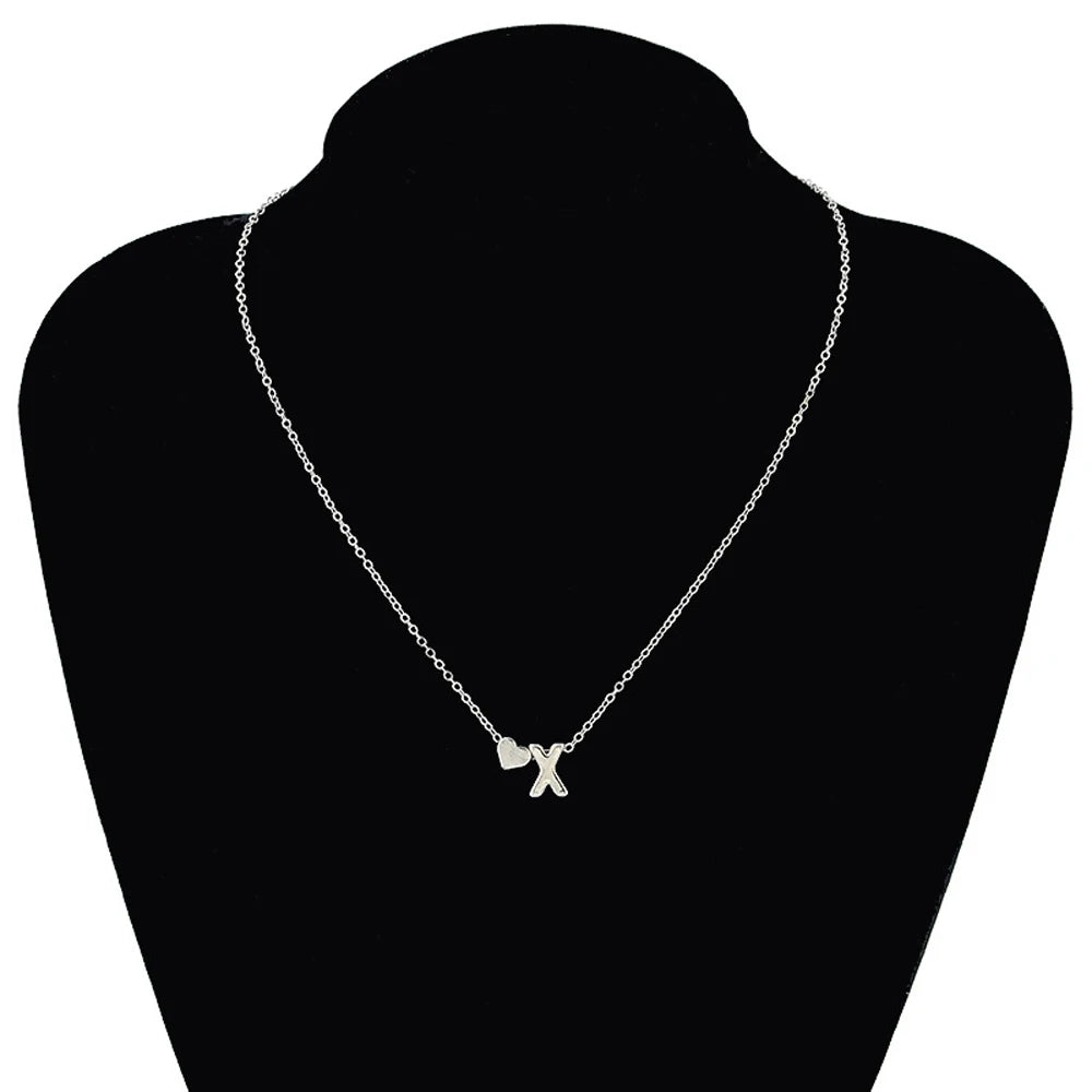 Tiny Heart Initial Necklace:
- Material: Metal (Gold/Silver)
- Style: Dainty
- Type: Choker
- For: Women
- Occasion:Gift