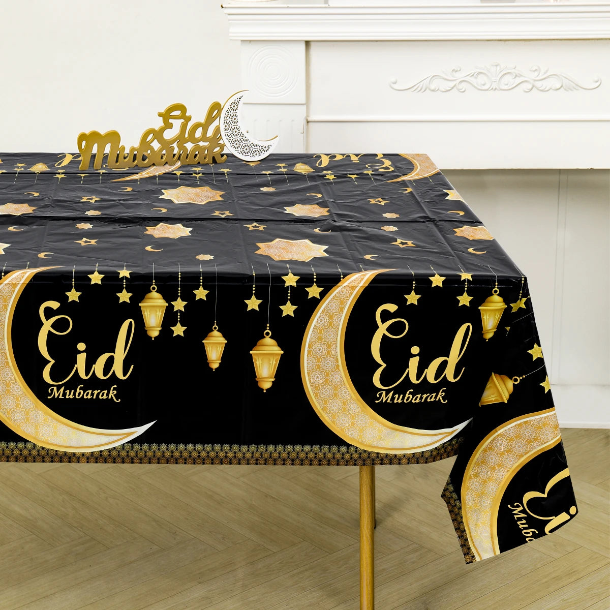 Eid Mubarak Table Runner Ramadan Elegant Ramadan & Eid Decoration