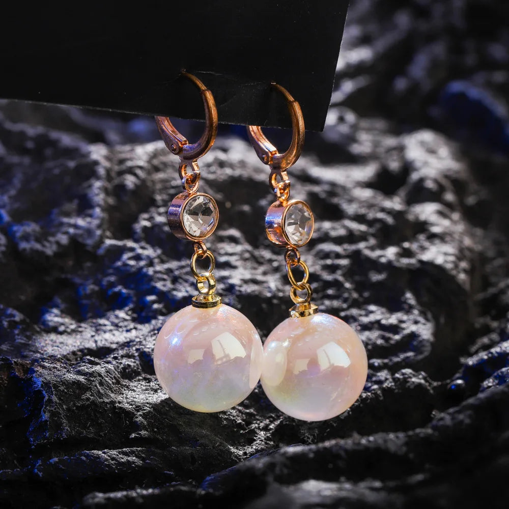 Simulation Pearl Long Earrings:
- Style: 2022 New Trend
- Design: Flower Rhinestone
- Type: Wedding Pendant Earrings