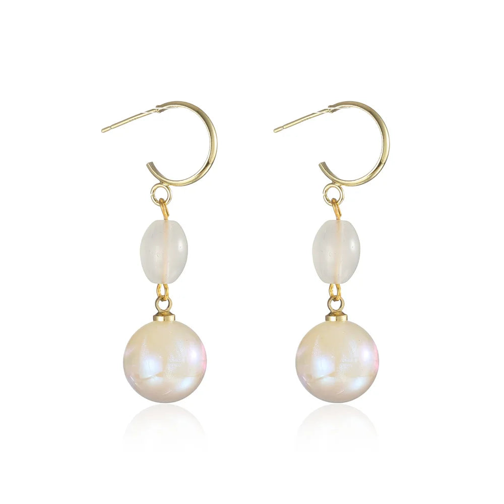 Simulation Pearl Long Earrings:
- Style: 2022 New Trend
- Design: Flower Rhinestone
- Type: Wedding Pendant Earrings