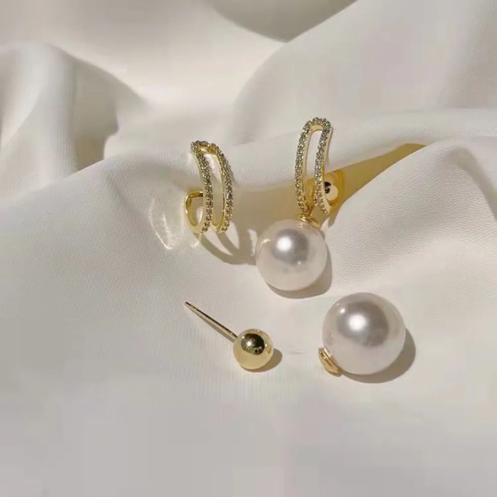 Simulation Pearl Long Earrings:
- Style: 2022 New Trend
- Design: Flower Rhinestone
- Type: Wedding Pendant Earrings