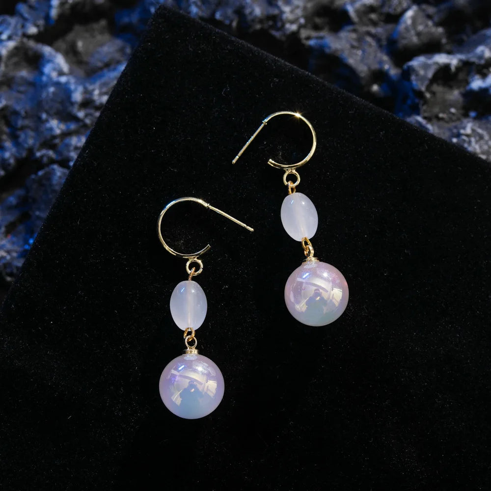 Simulation Pearl Long Earrings:
- Style: 2022 New Trend
- Design: Flower Rhinestone
- Type: Wedding Pendant Earrings