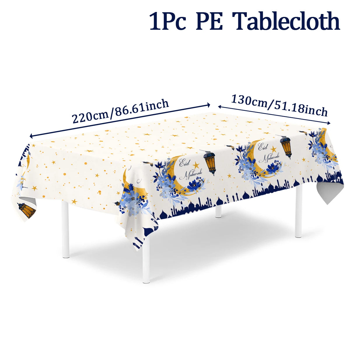 Eid Mubarak Table Runner Ramadan Elegant Ramadan & Eid Decoration